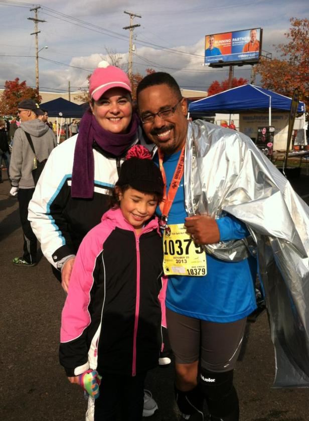 Dave, Niki, & Cristiana After the Race