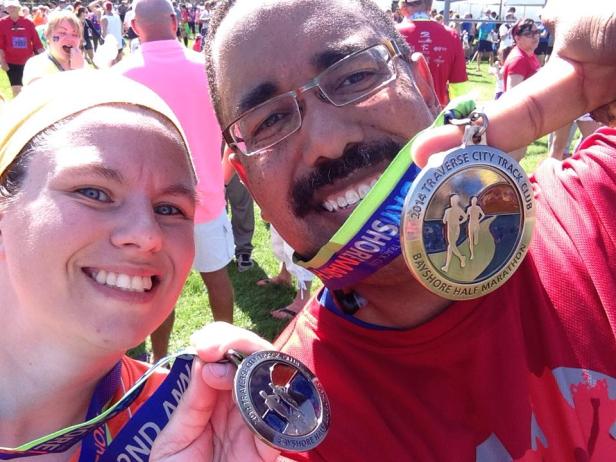 2014 Bayshore Post Race Medals